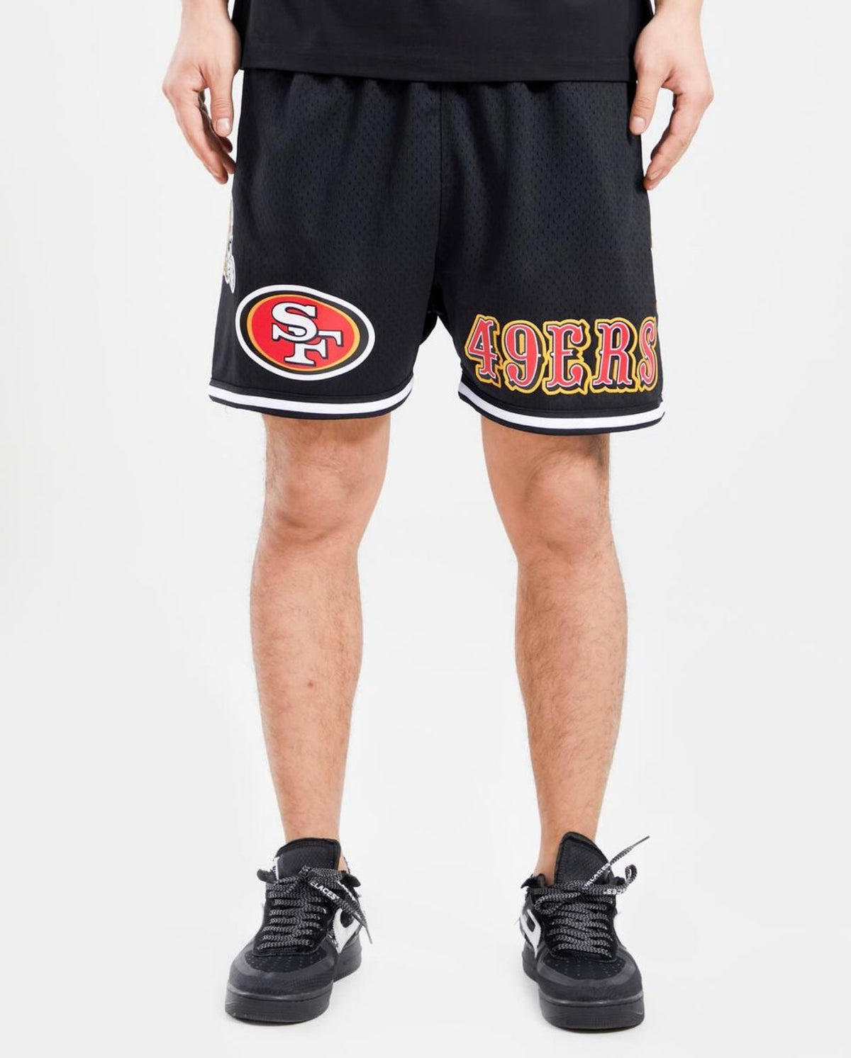 San Francisco 49ers Mesh-Shorts mit Logo