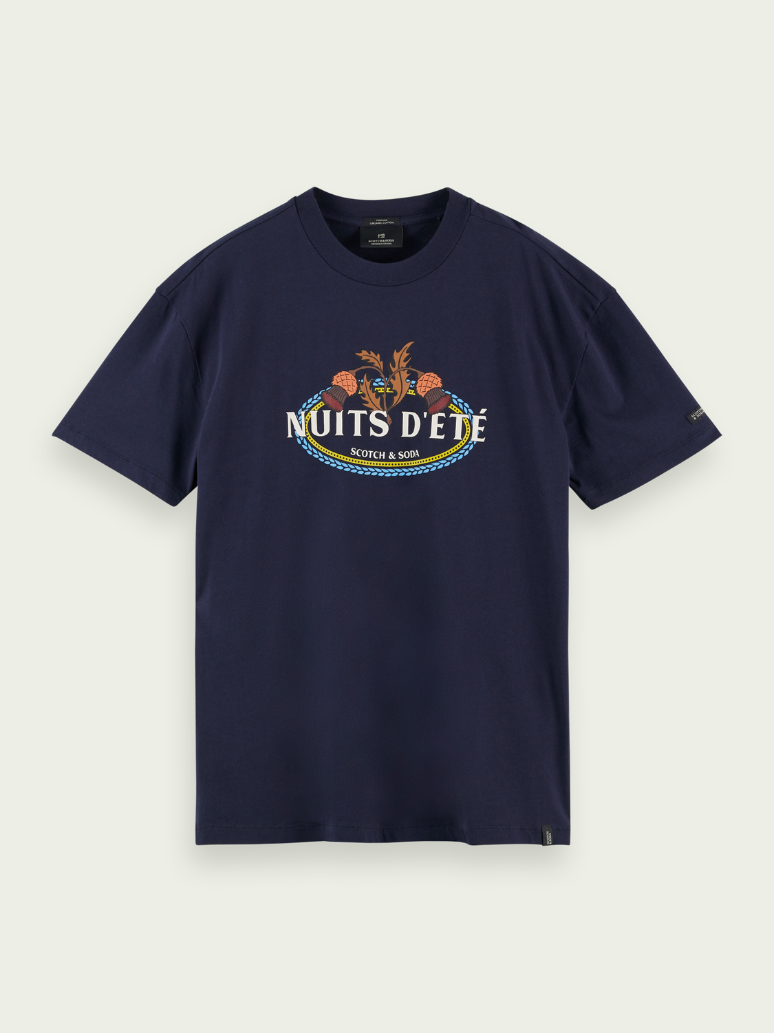Scotch & Soda Bio-T-Shirt (Marineblau)