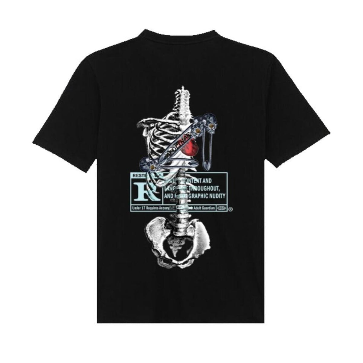 Apolinar Rated Black T-Shirt