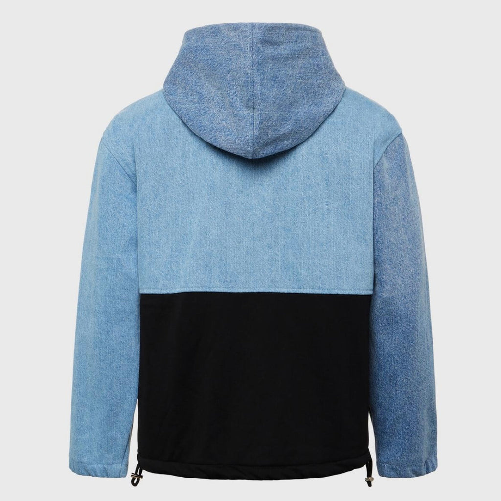 Homme Femme Future blauer Jeanspullover