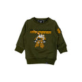 Kids Trap Former Pullover (Oliv)