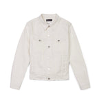 Purple Brand Monogram White Film Denim Jacket