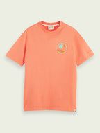 Scotch & Soda Graphic-Jersey-T-Shirt in Punch (166062)
