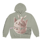 Travis Scott New Sight Kapuzenpullover mit Reißverschluss
