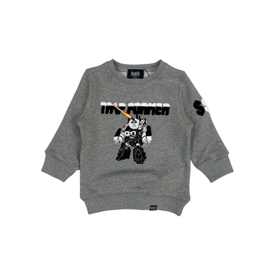 Kids Trap Former Sweater (Grau)