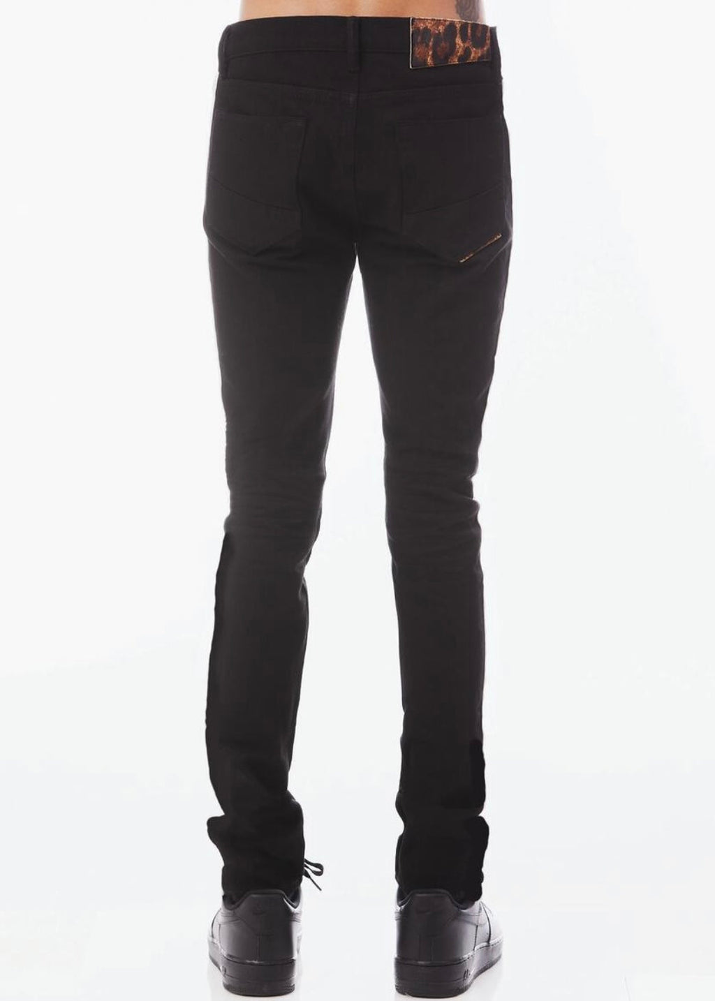 Hvman Strat Schwarze Röhrenjeans
