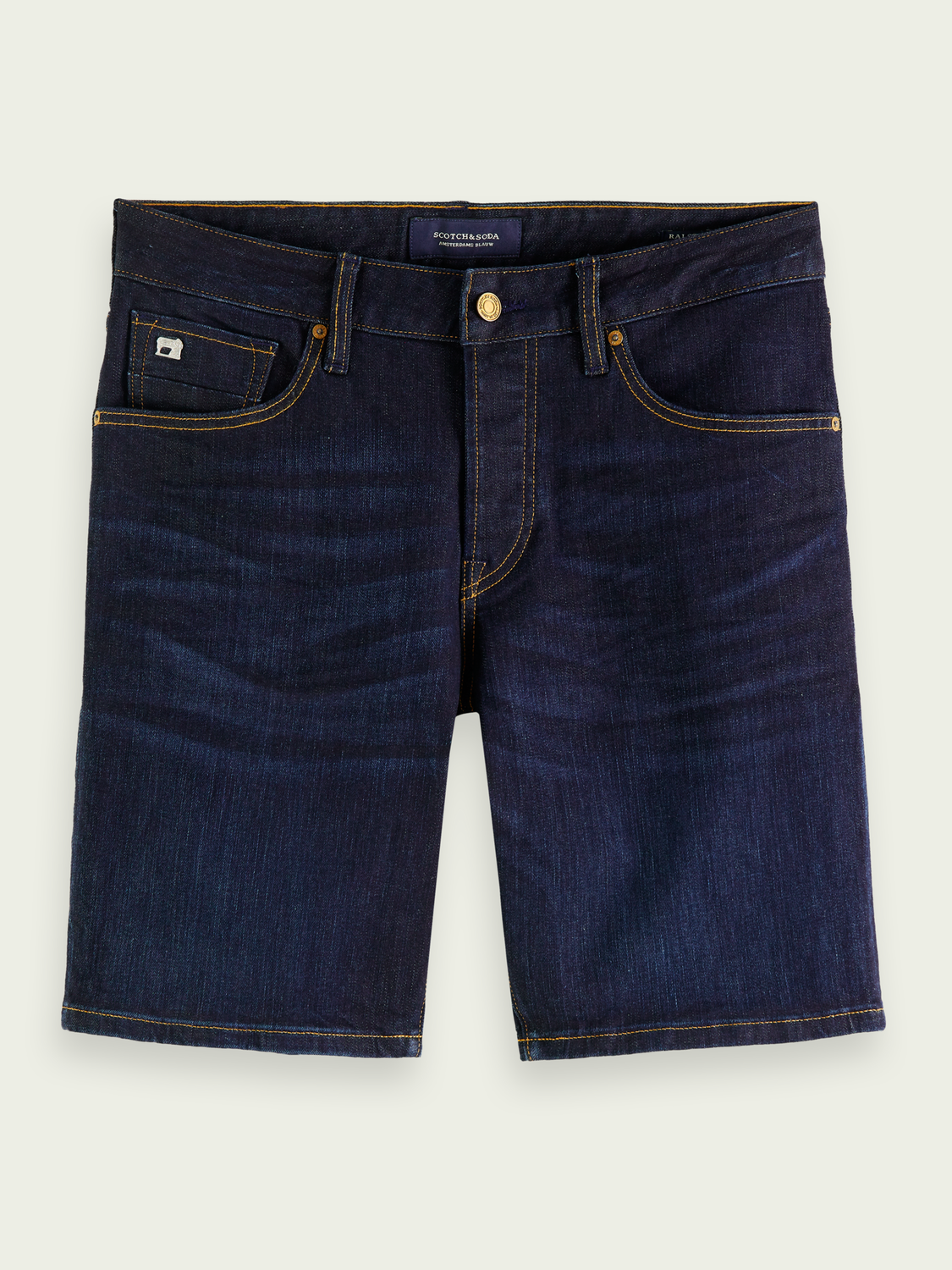 Scotch&Soda Ralston Beaten Back Denim-Shorts