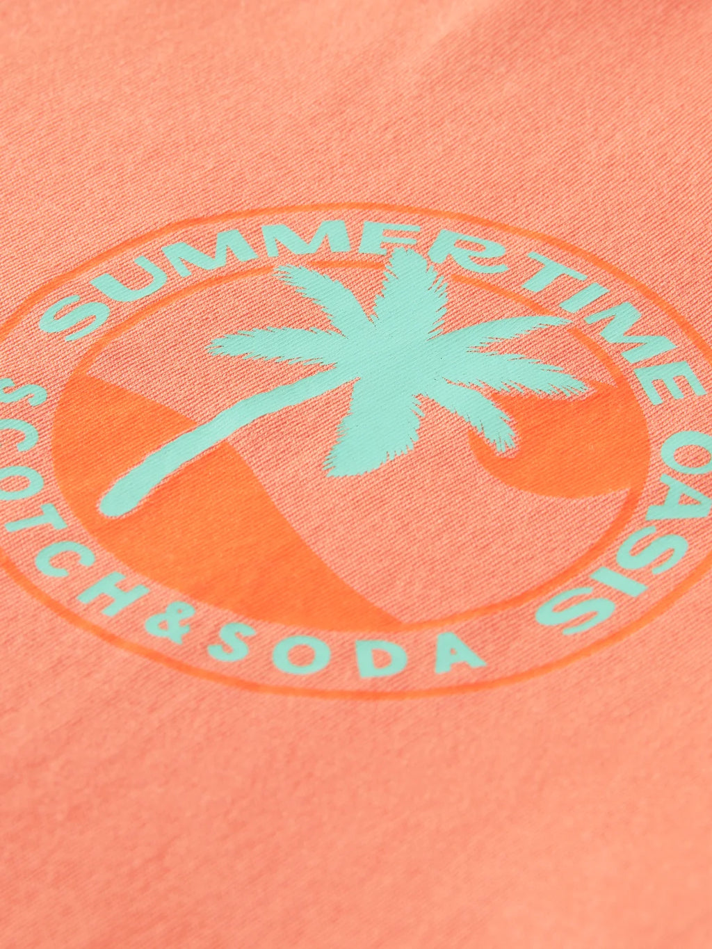 Scotch & Soda Graphic-Jersey-T-Shirt in Punch (166062)