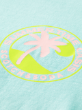 Scotch&Soda Graphic Jersey Tee In Seafoam (166062)