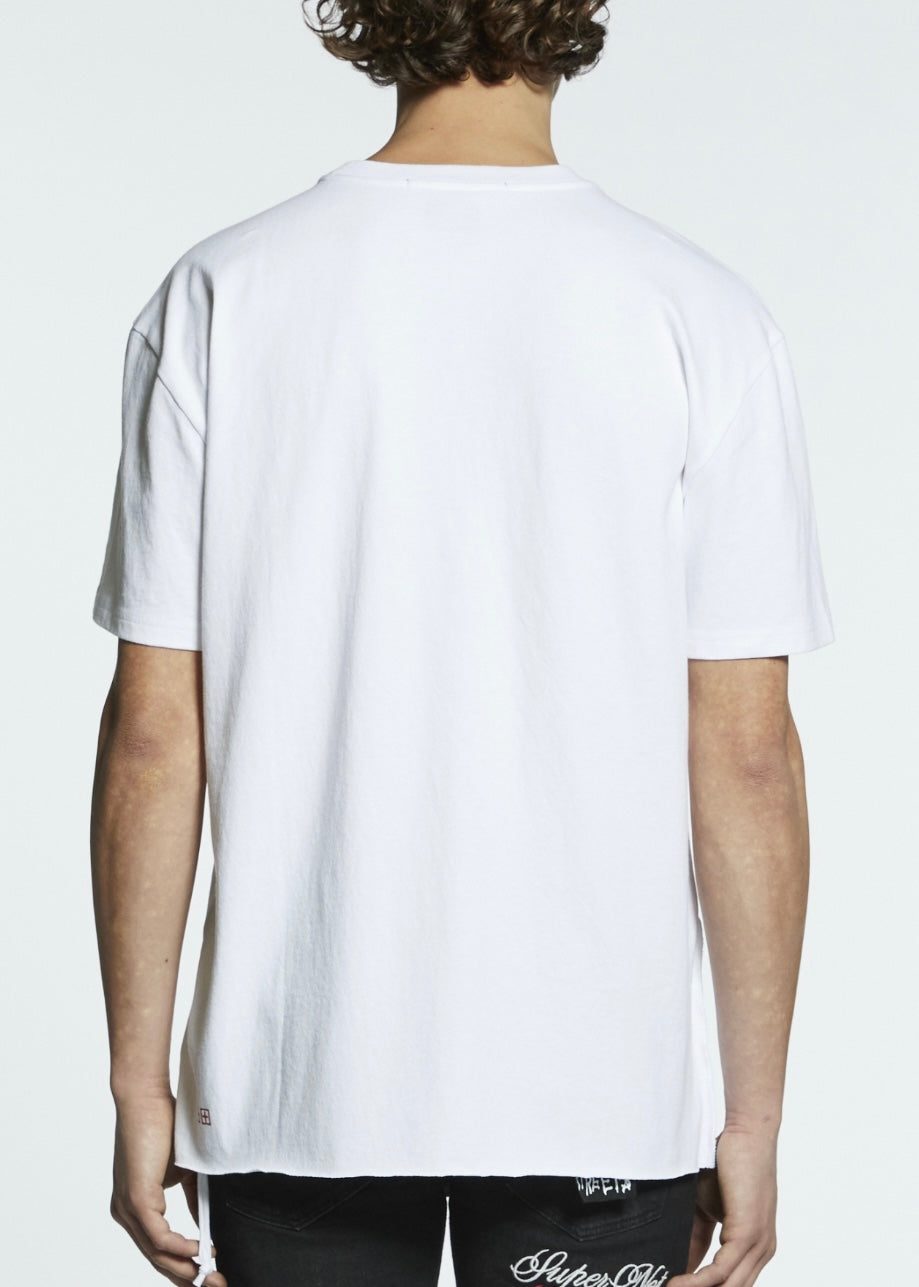 Ksubi Pixel White T-Shirt kurzarm