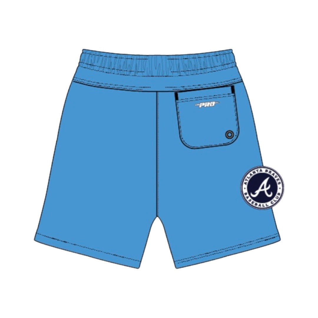 Atlanta Braves Classic Woven Short (University Blue)