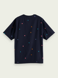 Scotch & Soda besticktes T-Shirt (Midnight)