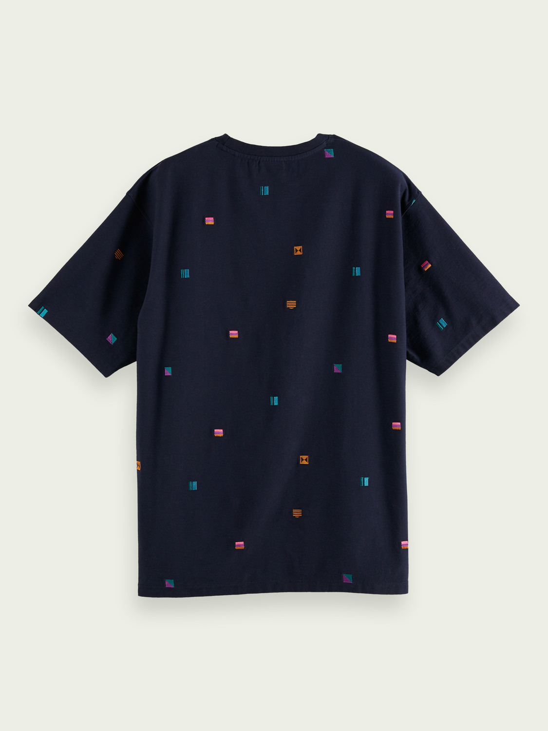 Scotch & Soda besticktes T-Shirt (Midnight)