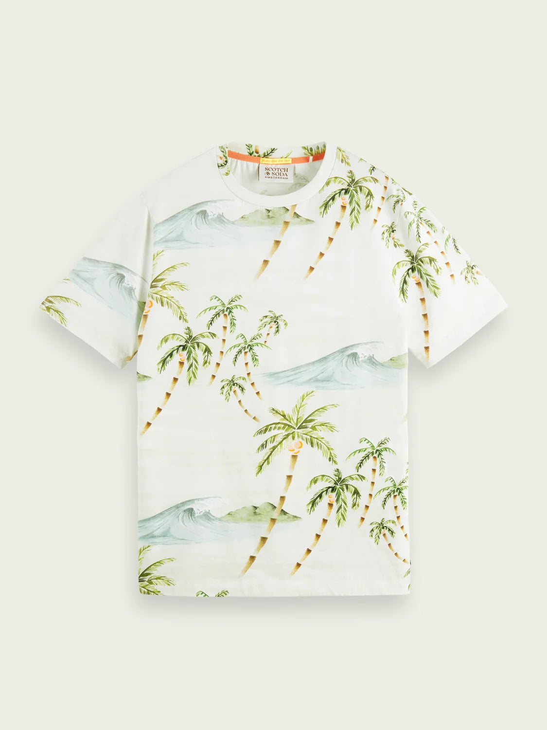Scotch&Soda Bedrucktes Jersey-Shirt (166058)