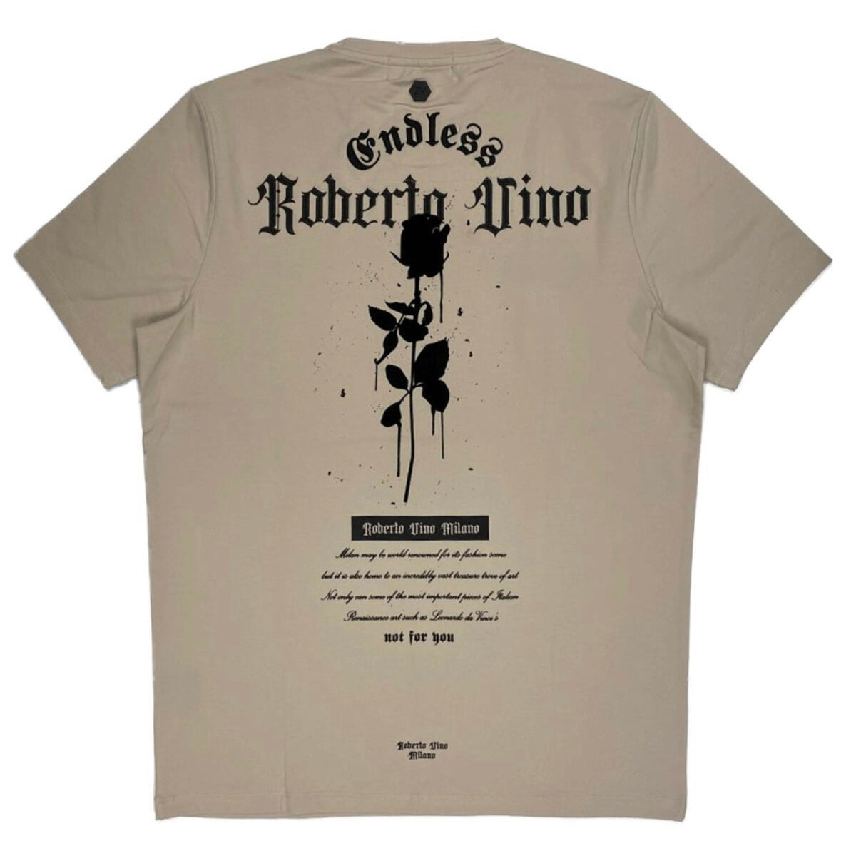 Roberto Vino Tech Endless T-Shirt (Beige)