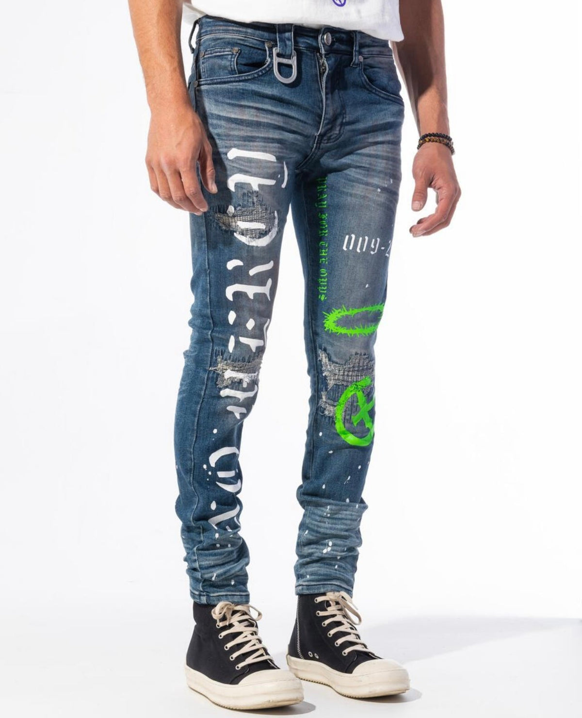 Gala Accomplice Neon Green Denim
