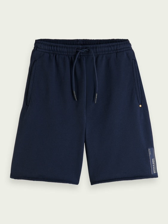 Scotch&Soda Cotton Felpa Shorts (Navy)