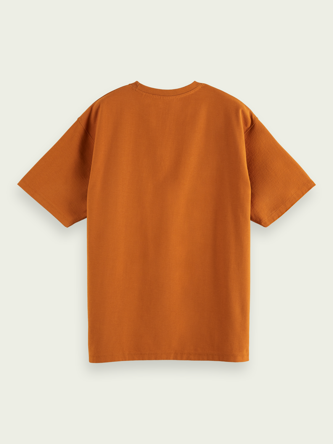 Scotch & Soda besticktes T-Shirt (Tabacco)