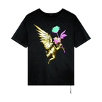 Ksubi Token Kash Black T-Shirt mit kurzem Arm