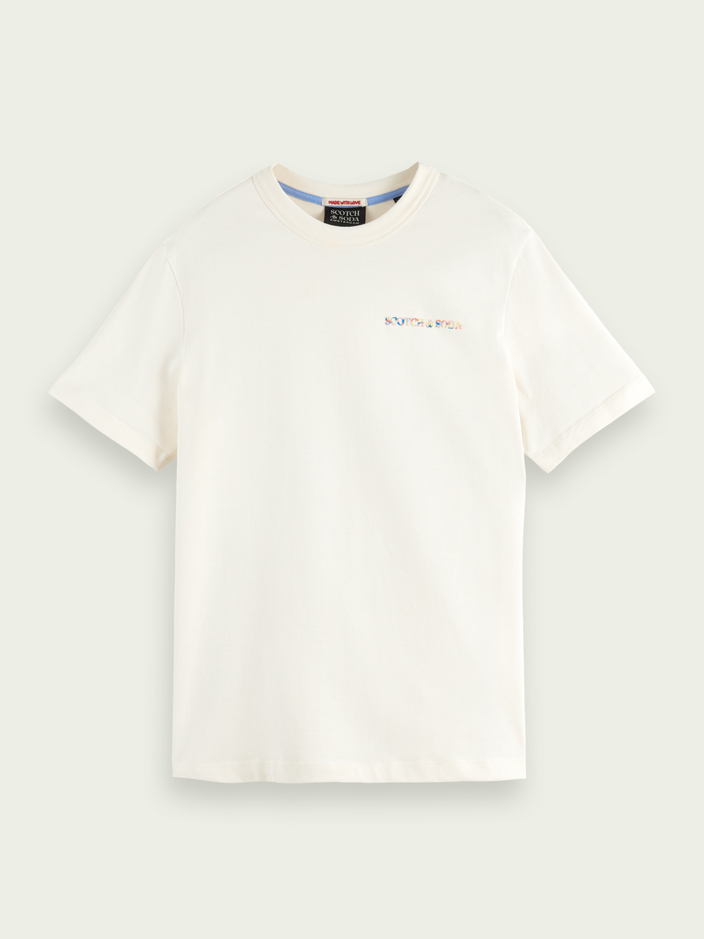 Scotch&Soda Cotton Logo Tee In Kit (166064)