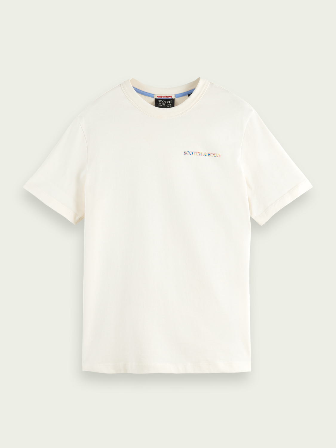 Scotch&Soda Cotton Logo Tee In Kit (166064)