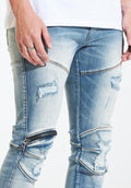 Crysp Bart Jeans in heller Waschung (4)