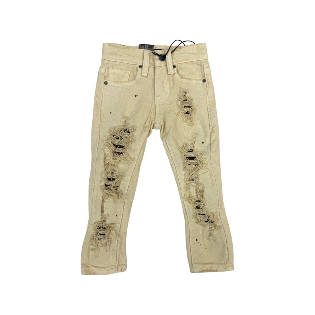 Kids Denimicity Patch-Jeans (Braun)