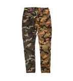 Kleep Herren-Jeans mit Camouflage-Muster in Two-Tone-Optik
