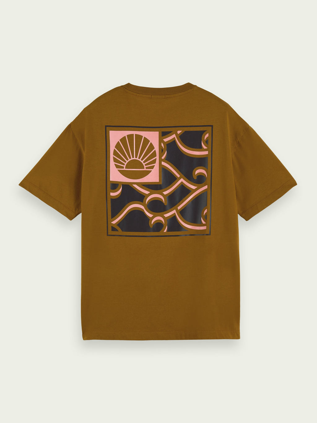 Scotch & Soda Nutmeg Grafik-T-Shirt aus Baumwolle