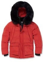 Jordan Craig Kids Bismarck gefütterter Parka (Rot)