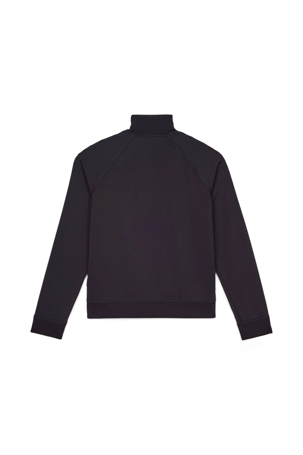 Purple Brand Schwarze Raglan-Patch-Trainingsjacke