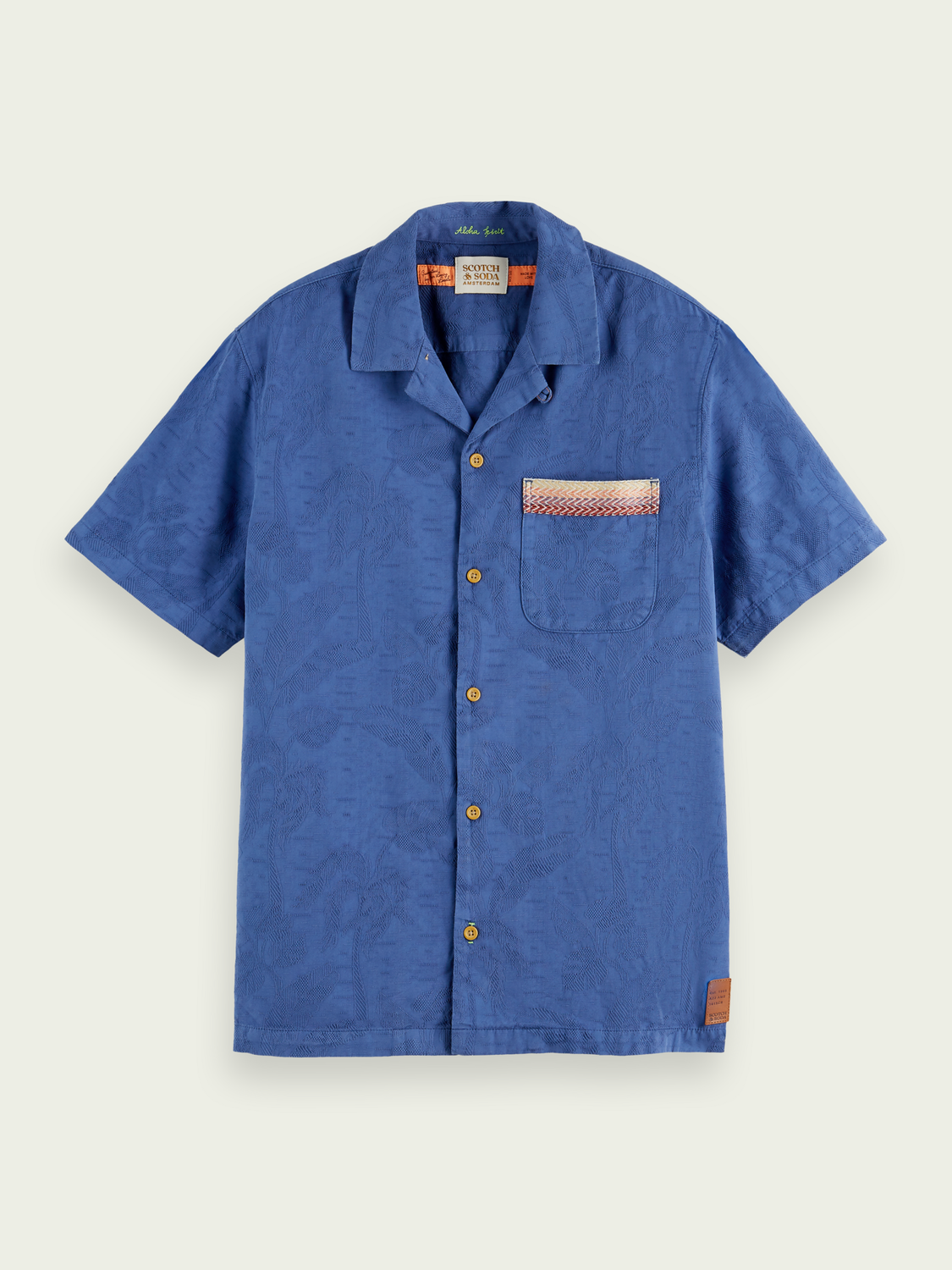 Scotch&Soda Jacquard S/S Shirt (166017)