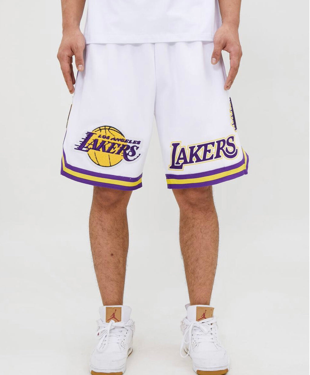 Los Angeles Lakers Pro Team Short (White)