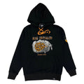 DenimiCity Bag Secured Hoodie (Schwarz/Gold)