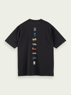 Scotch&Soda Logo Graphic Tee (Black)
