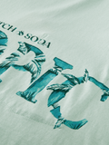 Scotch & Soda T-Shirt mit Innentasche in Mint (166070)