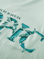 Scotch & Soda T-Shirt mit Innentasche in Mint (166070)