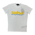 Dsquared2 Enganliegendes T-Shirt mit Logo-Print (Weiß)