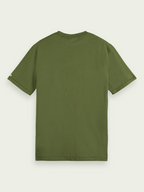 Scotch & Soda Plants Tee In Army (169209)
