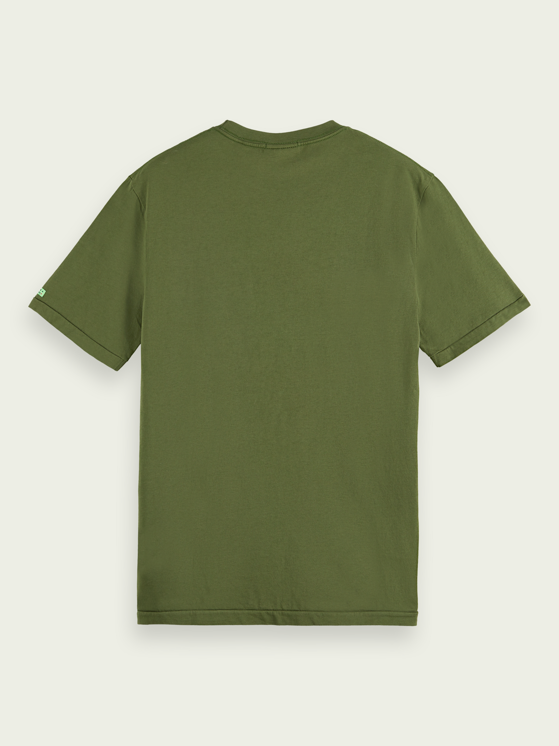 Scotch & Soda Plants Tee In Army (169209)