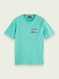 Scotch & Soda Abel Macias T-Shirt in Spearmint (166799)