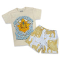 Retrovert Watercolor Flower Short Set