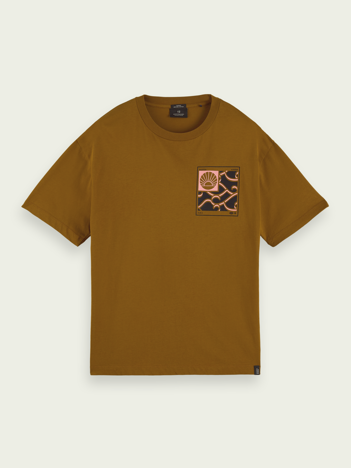 Scotch & Soda Nutmeg Grafik-T-Shirt aus Baumwolle
