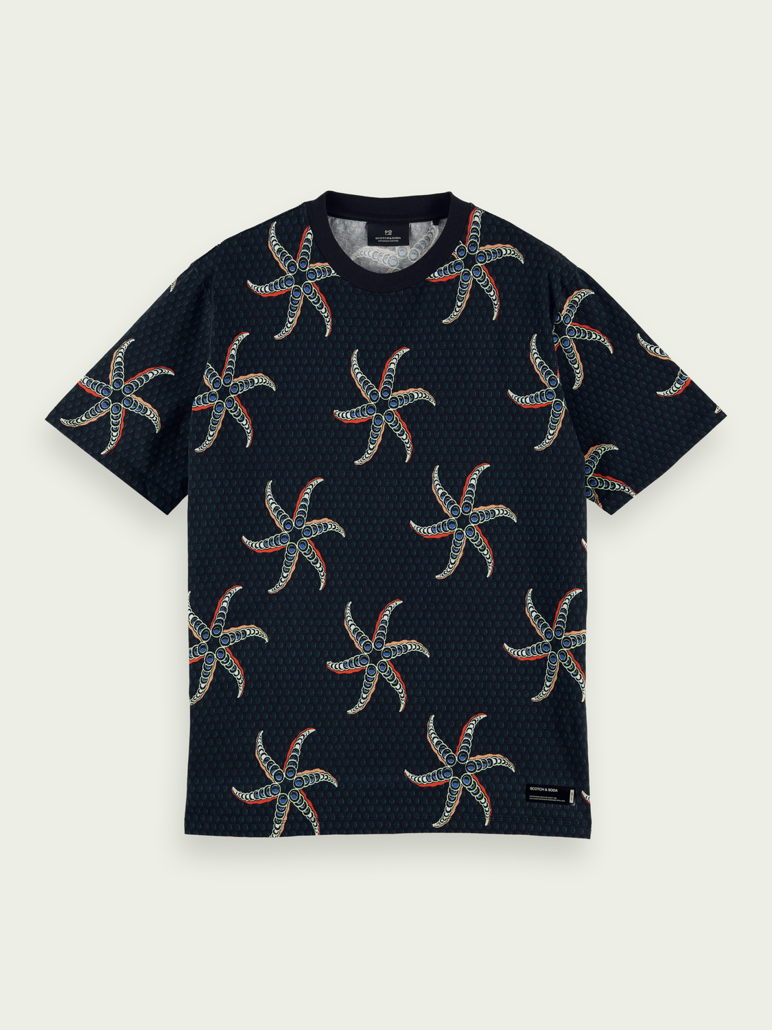 Scotch&Soda Bedrucktes Seaside-T-Shirt