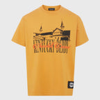 Homme Femme Twin Spires T-Shirt in Tan