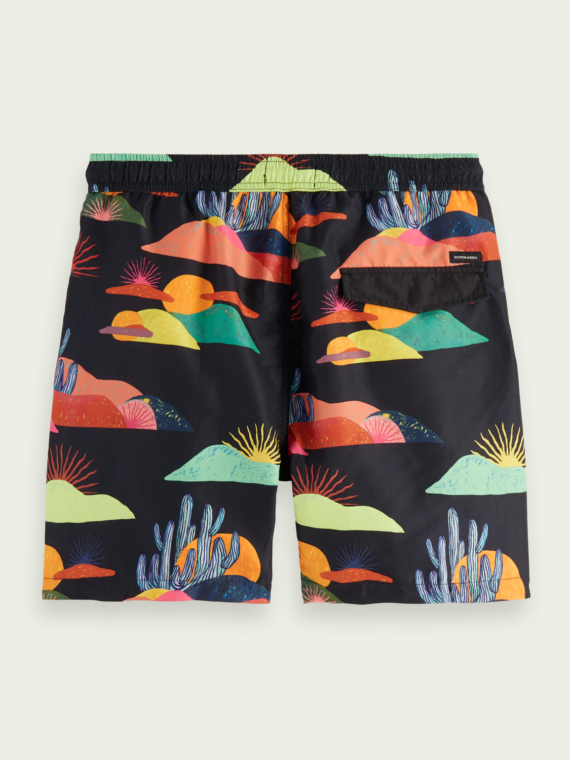 Scotch & Soda Abel Macias bedruckte Badeshorts (166786)