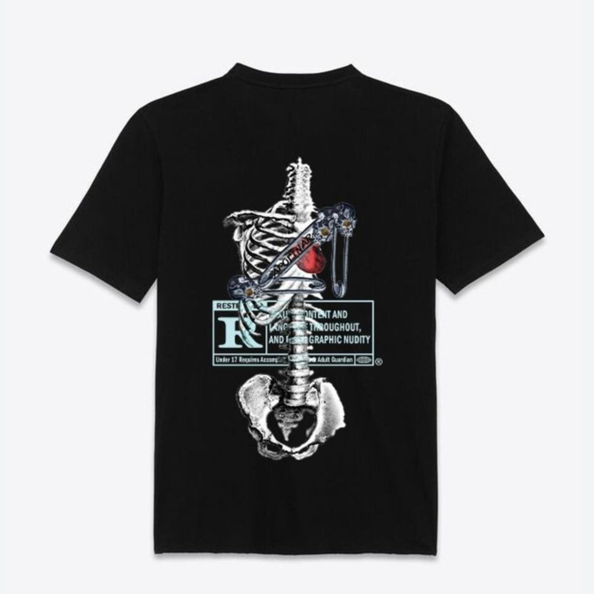 Apolinar Rated II schwarzes T-Shirt