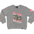 Kids Cry Now Play Later Pullover (Pink/Weiß)