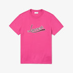 Lacoste Script T-Shirt (Rosa)