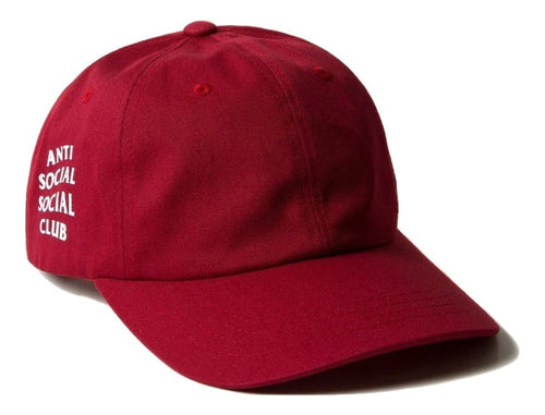 Anti Social Social Club Weird Cap (Rot)